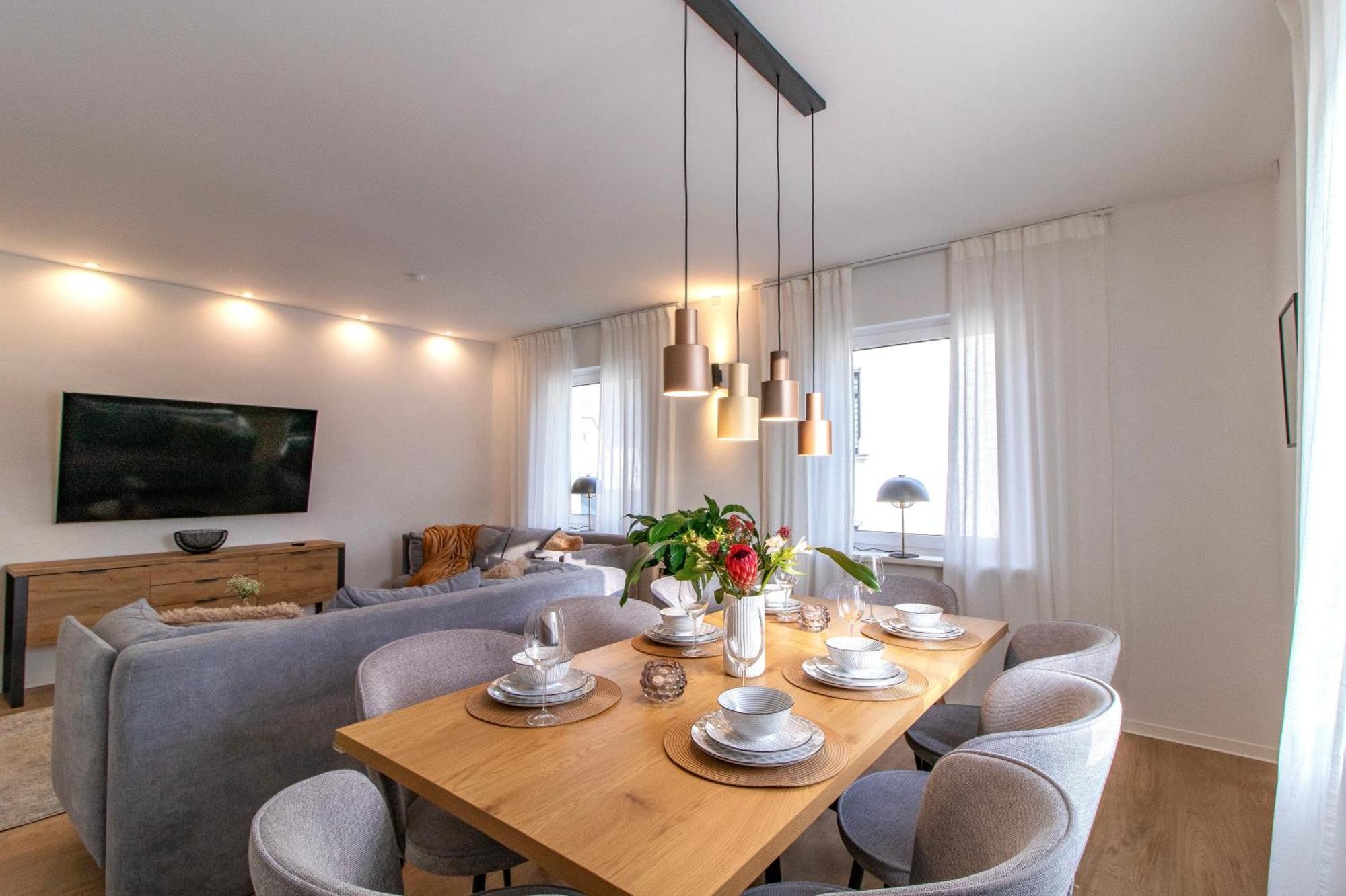 Stilvolles City-Apartment I Netflix I Wlan L Stellplatz I Zentral Шварценберг Экстерьер фото